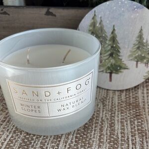SAND + FOG Winter Slopes Candle